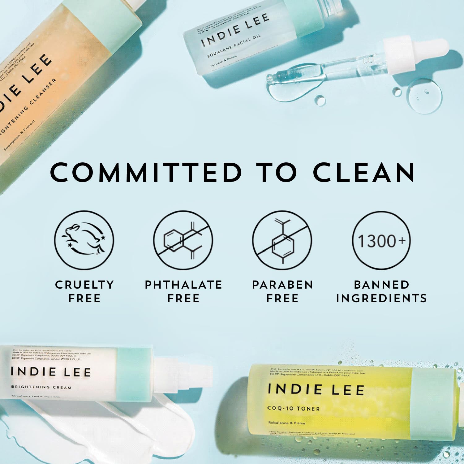 Indie Lee Soothing Cleanser oat kernel oil highlights nourishing antioxidant care