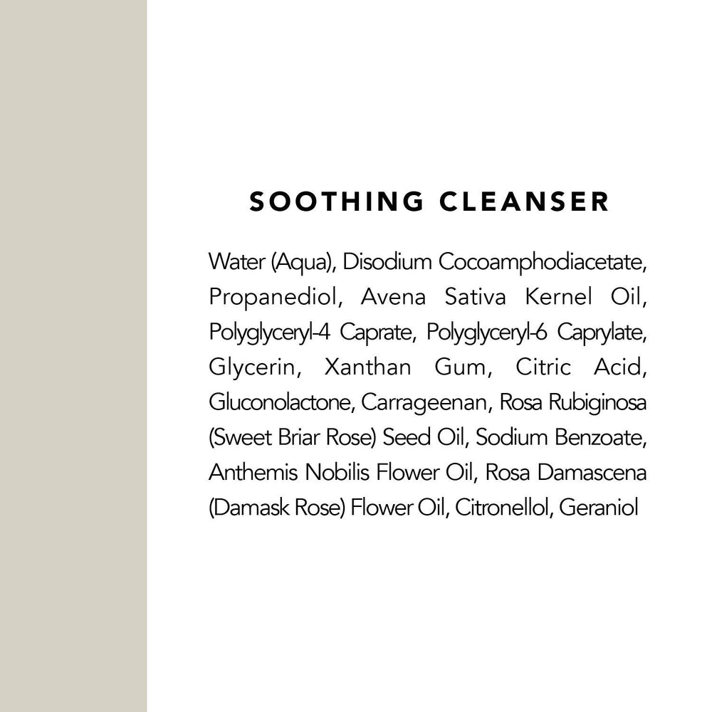 Indie Lee Soothing Cleanser packaging and 125ml size communicates compact daily use