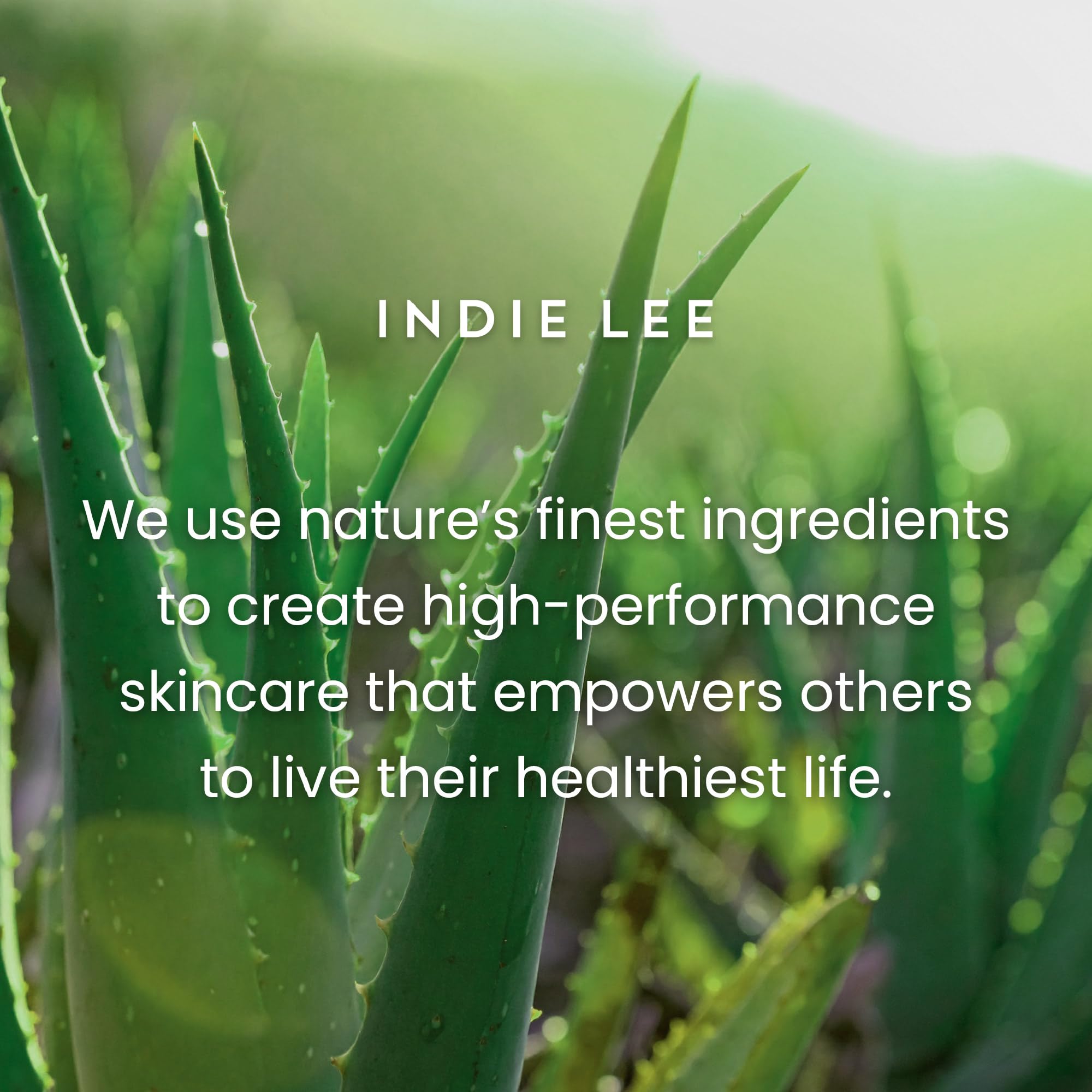 Indie Lee Squalane Oil non-greasy finish ideal for all skin types.