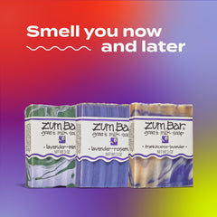 Indigo Wild Zum Goat Milk Soap Bar Lavender — for hands and body cleansing.