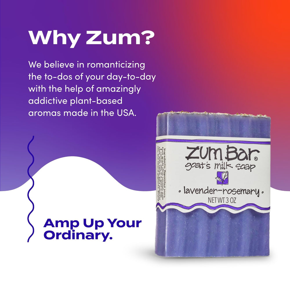 Indigo Wild Zum Goat's Milk Soap Bar hands and body use in shower