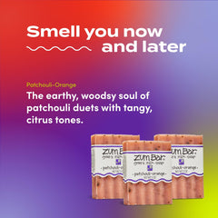 Indigo Wild Zum soap bubbles; earthy aroma enhances daily cleansing.