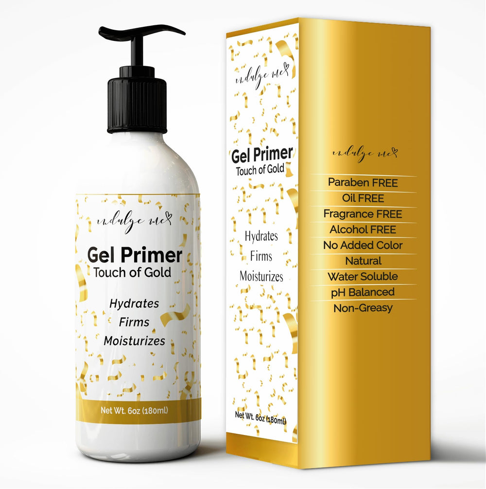 IndulgeMe Conductive Gel closeup highlighting a hydrating primer for at-home microcurrent sessions