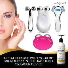 IndulgeMe Conductive Gel showing hydration boost for prep and glide