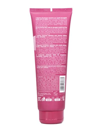 Inebrya Shecare Repair Mask texture during application showing hydrating spread.