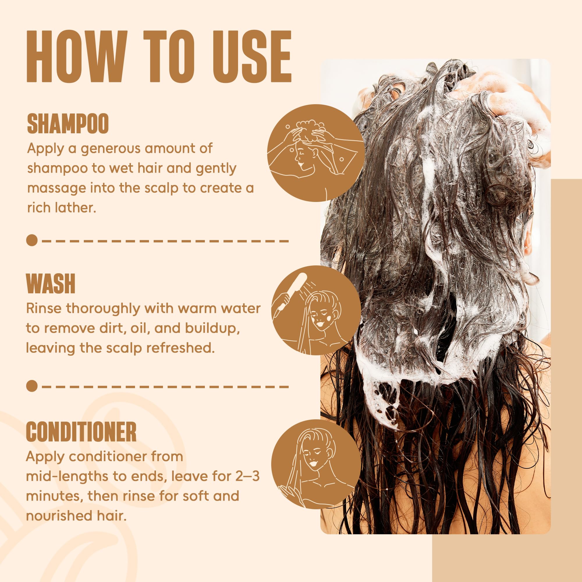 Infina Essentials batana oil-infused shampoo bottle ready for nourishment