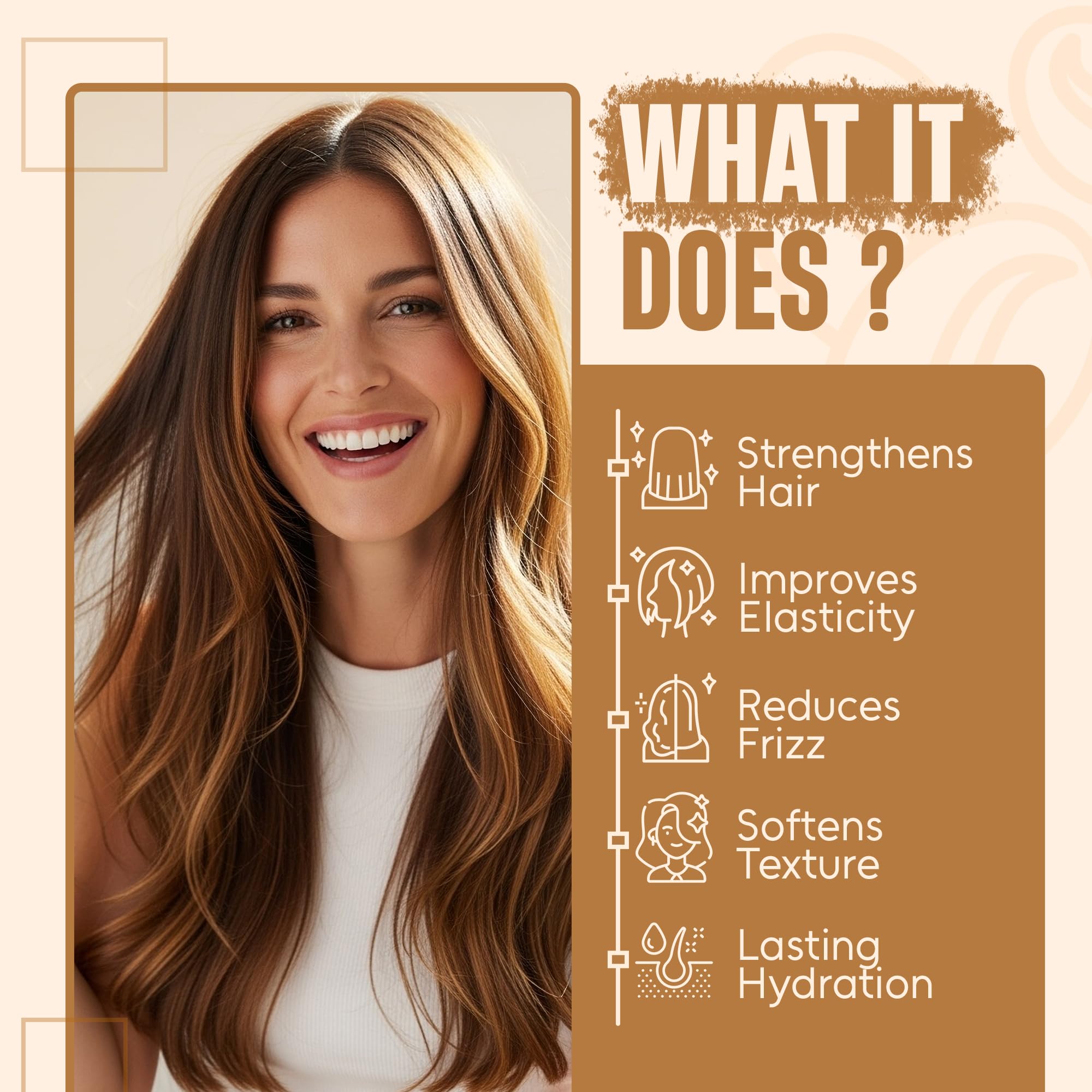 Infina Essentials caffeine biotin conditioner bottle highlights deep conditioning benefits
