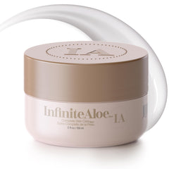 InfiniteAloe Complete Skin Care face jar offering deep, fast-absorbing hydration for daily use