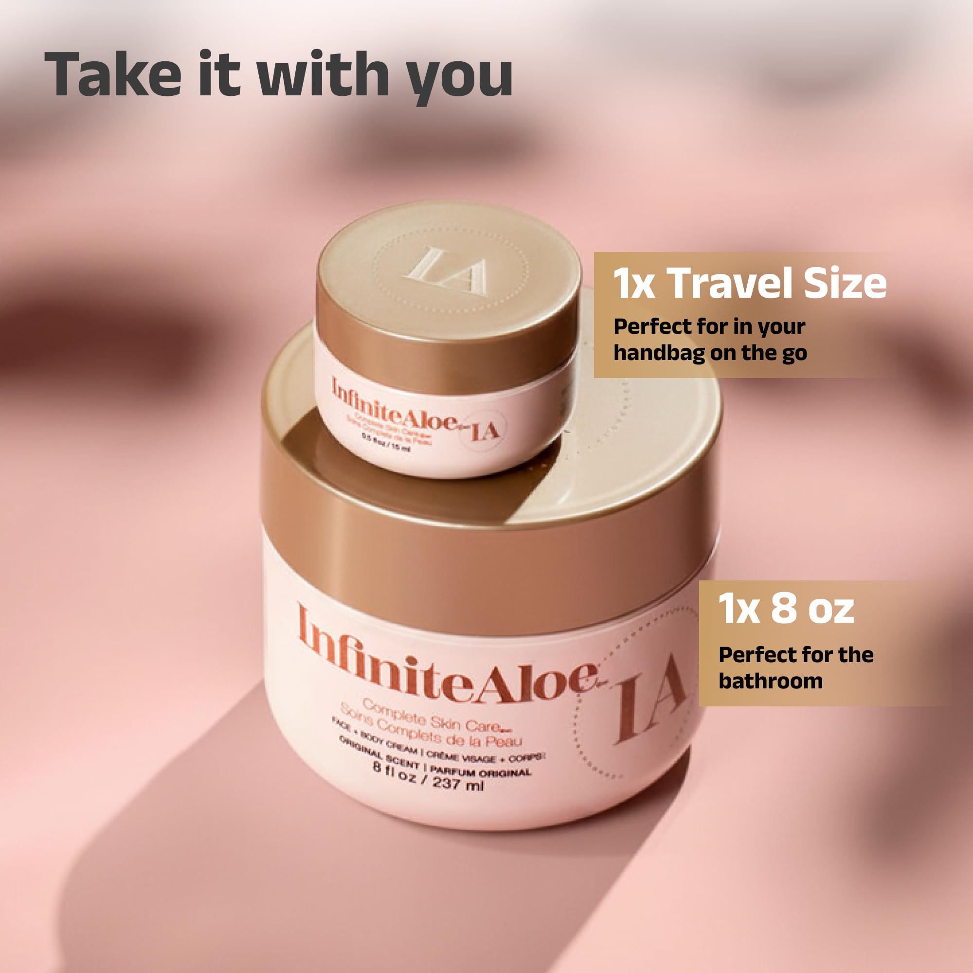 Cream swirl on hand demonstrates quick absorption and smooth texture.