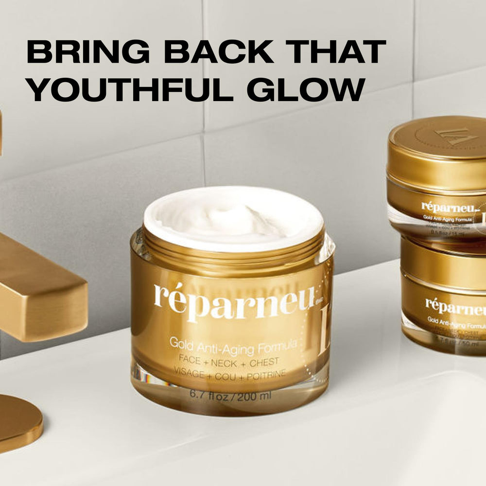 InfiniteAloe Gold neck area usage for lifting effect