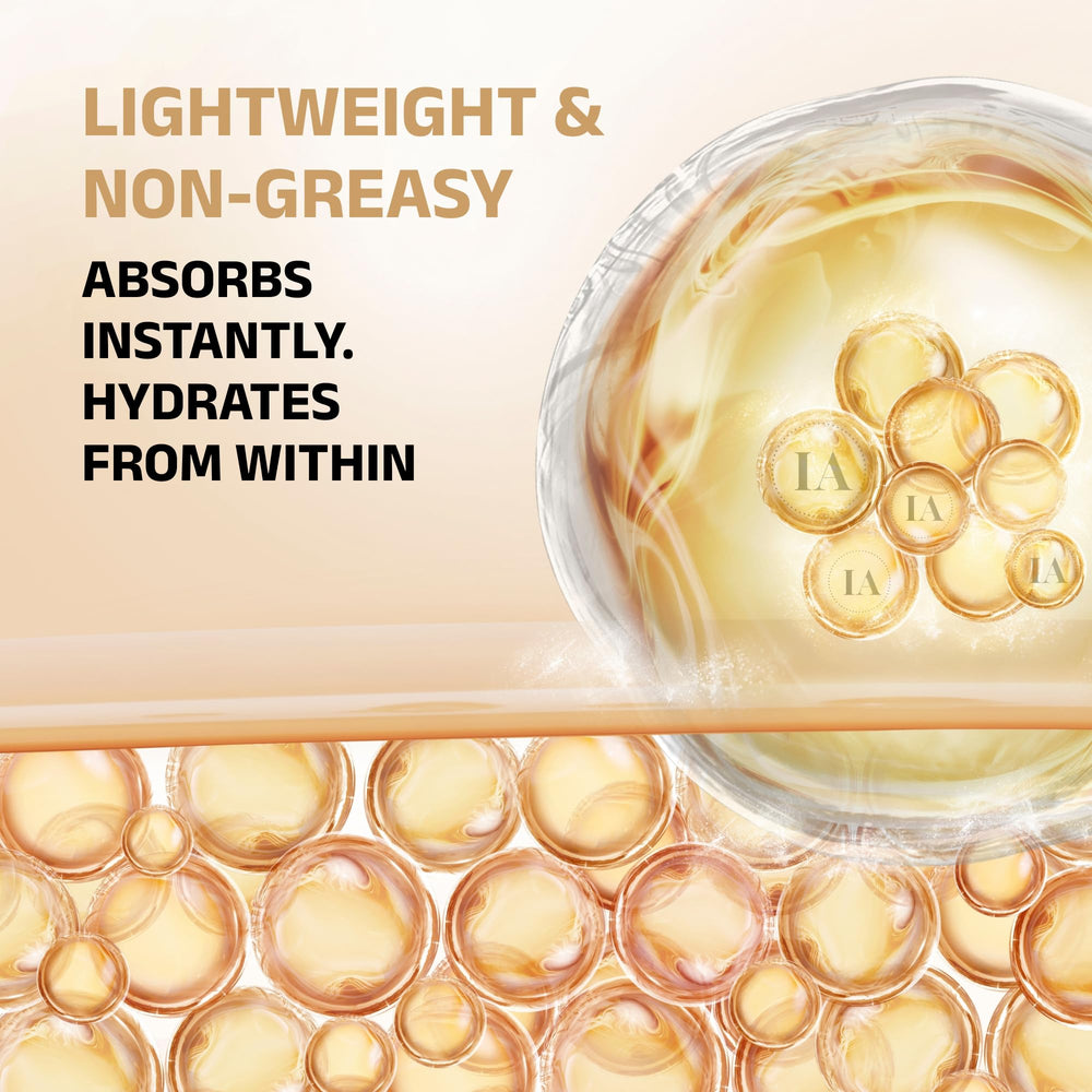 InfiniteAloe creamy texture close-up showing easy glide during application