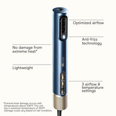 Infiniti PRO by CONAIR DigitalAIRE comb attachment for smoothing and detangling.
