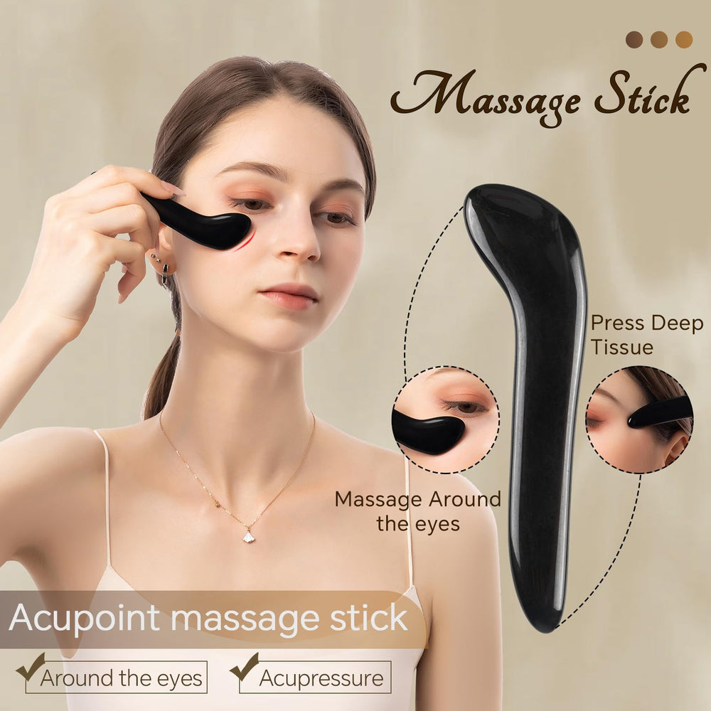 InfiniteRelax jawline sculpting gua sha tool for definition and lift.