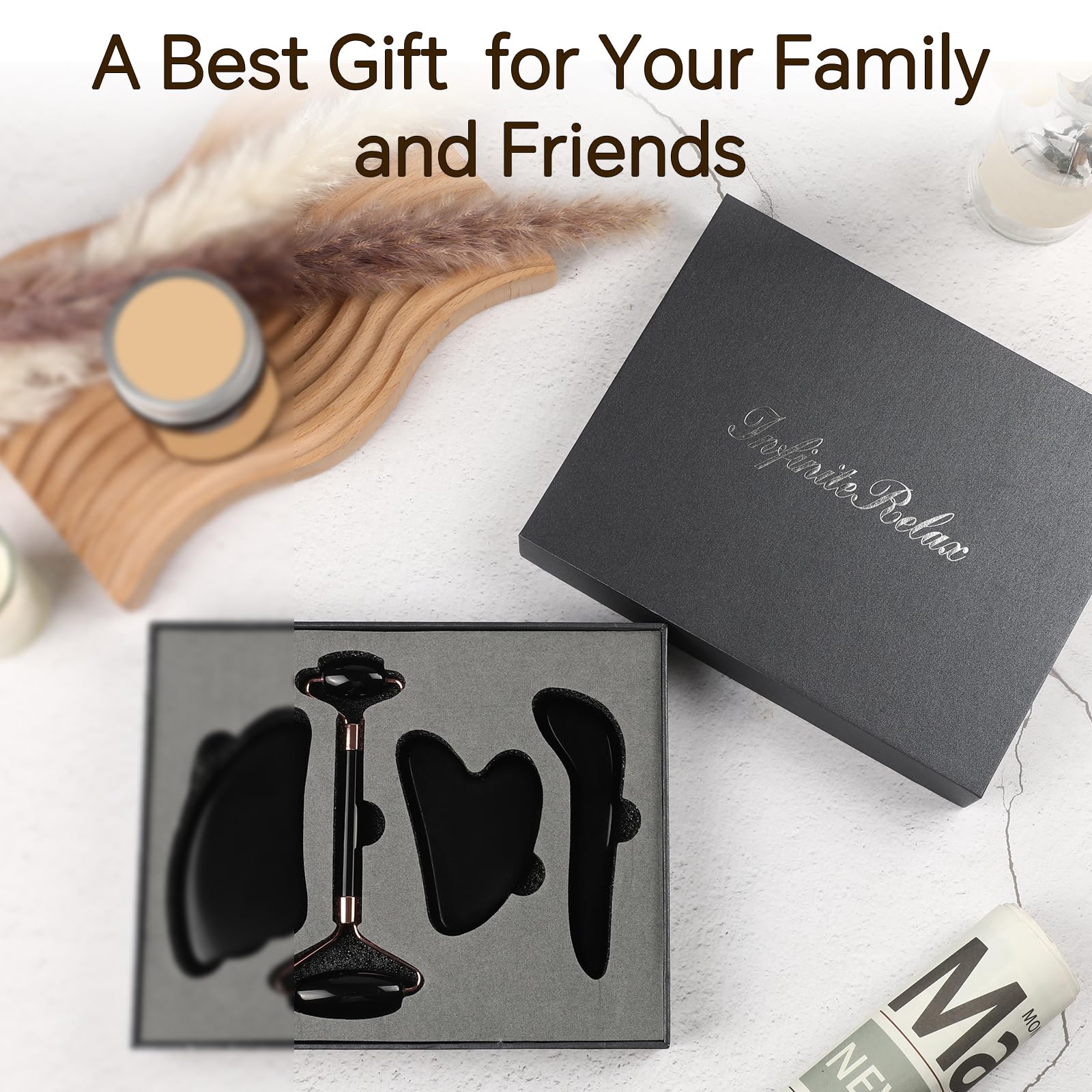 InfiniteRelax lymphatic drainage tool for enhanced circulation and detox support.