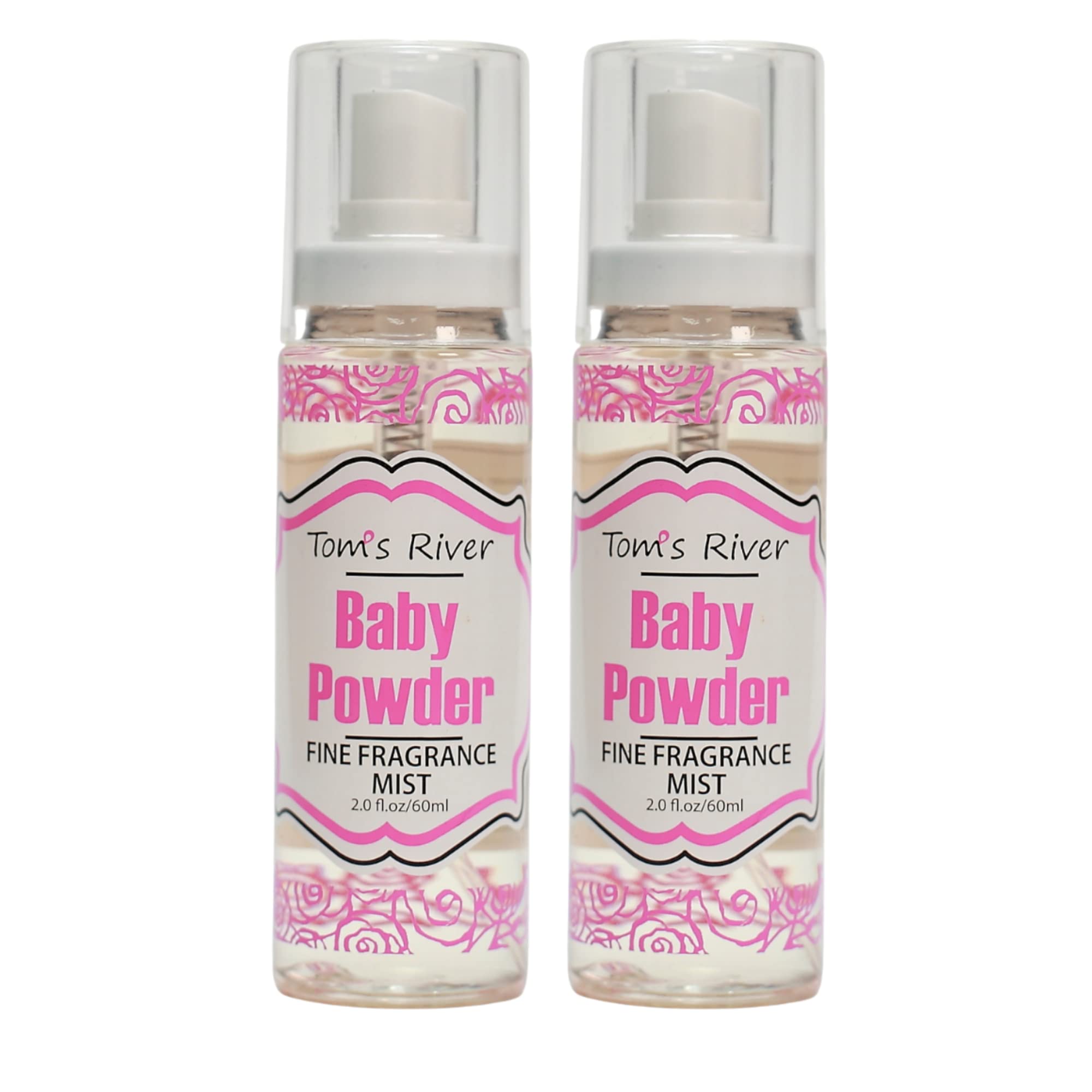 Infinix Baby Fresh Powder Mist bottle close-up showing soft label and spray cap, ideal for daily wear