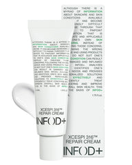 InfodPlus Korean Skin Care Sensitive Face Cream packaging shows a compact box for daily use.