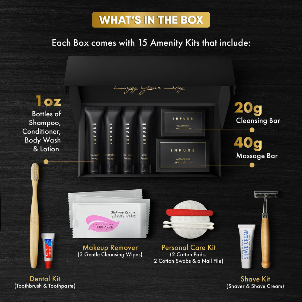 INFUSÉ Infuse Black body lotion in travel size for nourished, radiant skin.