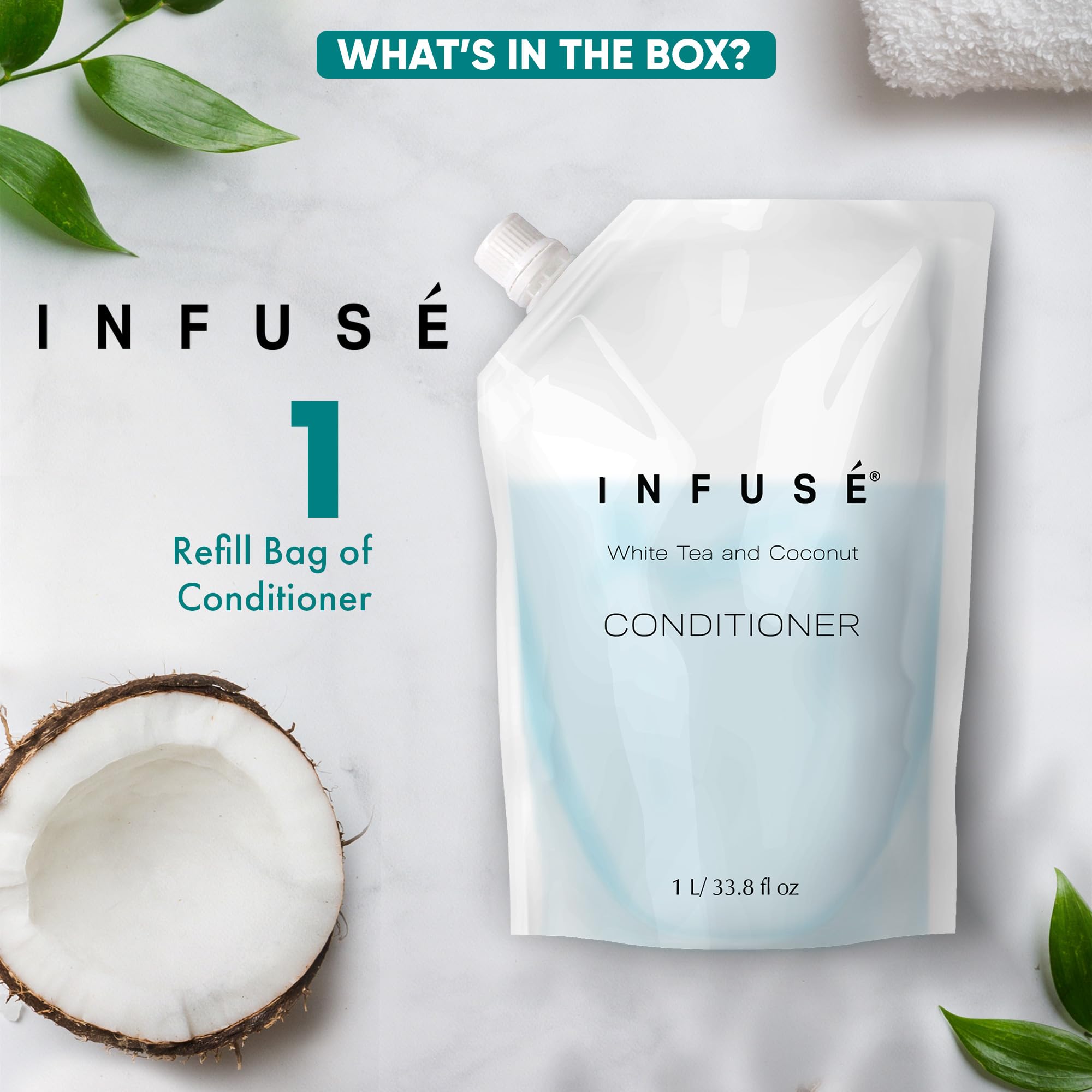 INFUSÉ eco-friendly packaging supports sustainable hospitality operations.