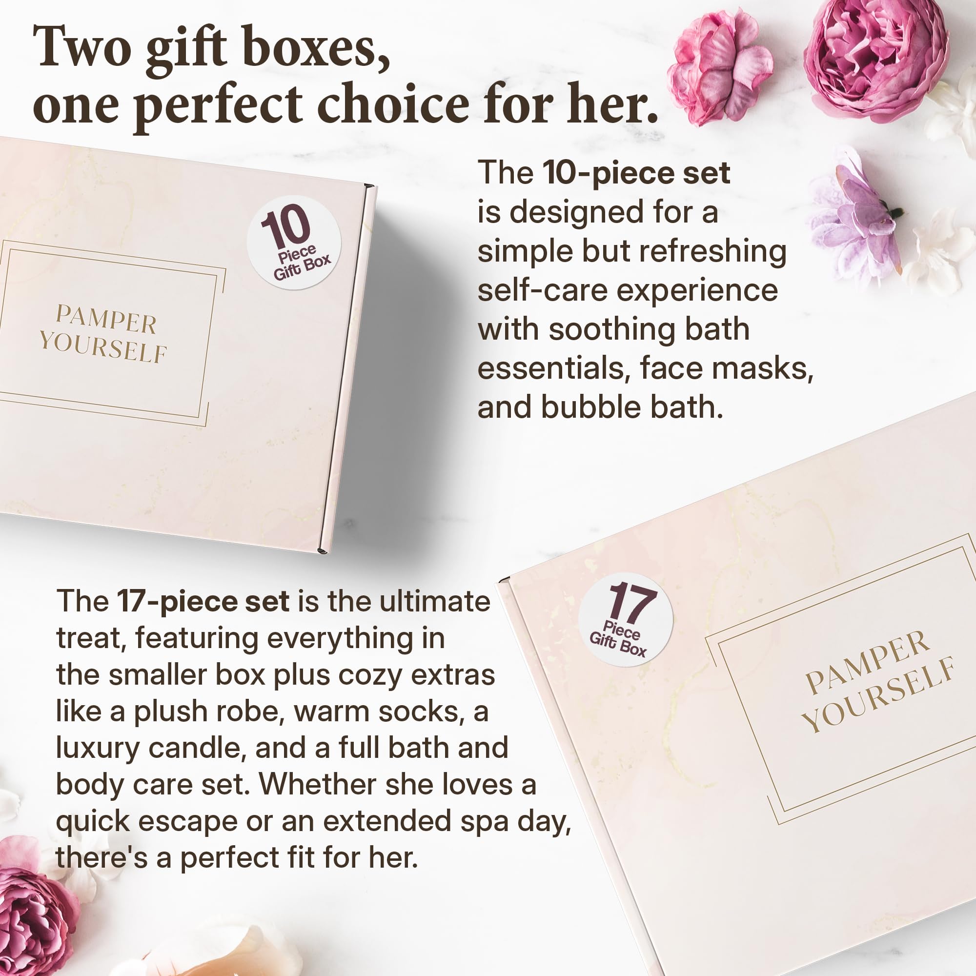 INFUSÉ spa gift box face masks revitalize tired skin.