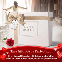 INFUSÉ spa gift box loofah smooths skin while you cleanse and exfoliate.