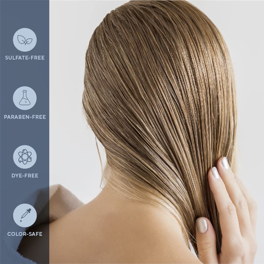 Infusion K finished look shows smooth, frizz-free shine after use
