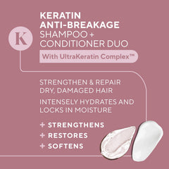 Infusion K Keratin hydration close-up reveals silky, hydrated hair feel.