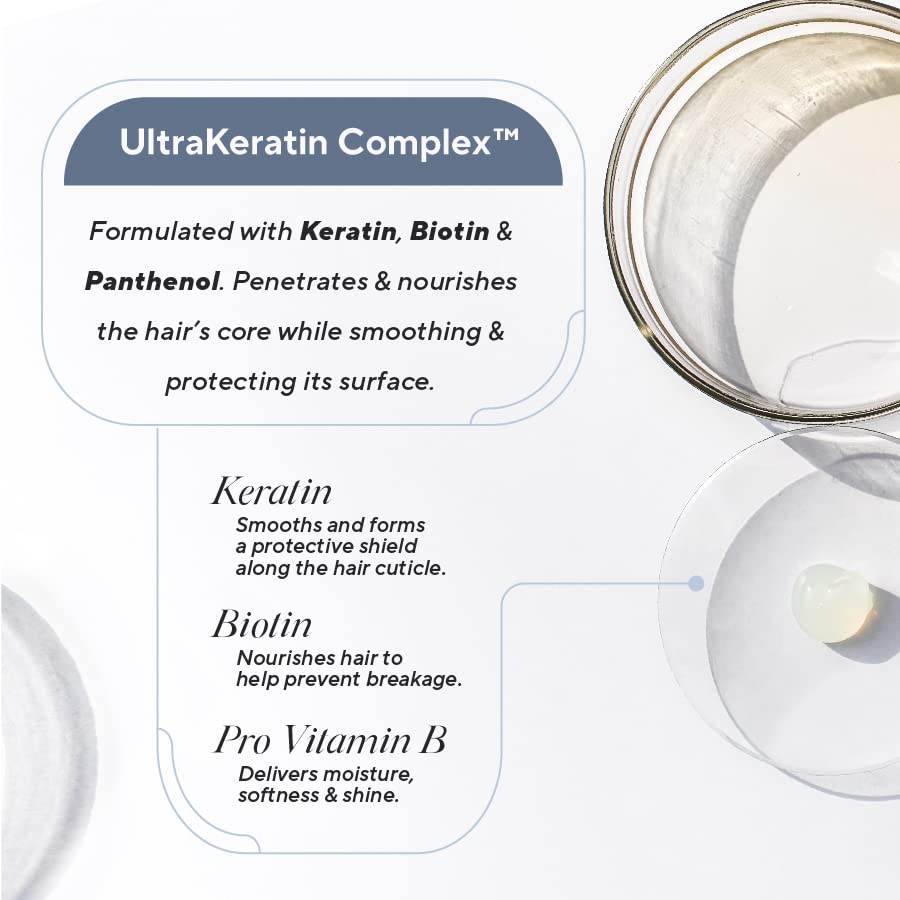 Infusion K UltraKeratin Complex ingredients highlight keratin and biotin benefits