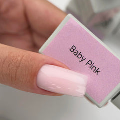 IN.HYPE Liquid Builder Gel with self-leveling brush enables smooth nail application.