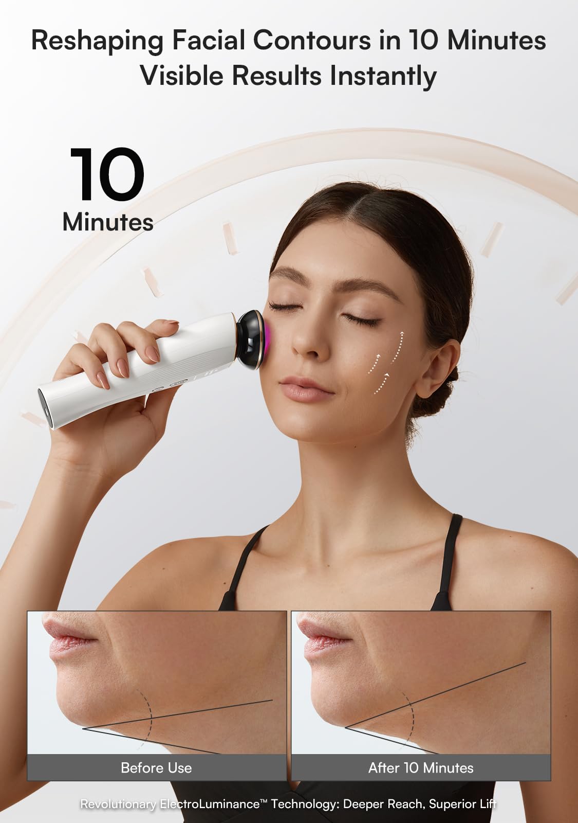 INIA Flare 3-in-1 face device with versatile at-home treatments
