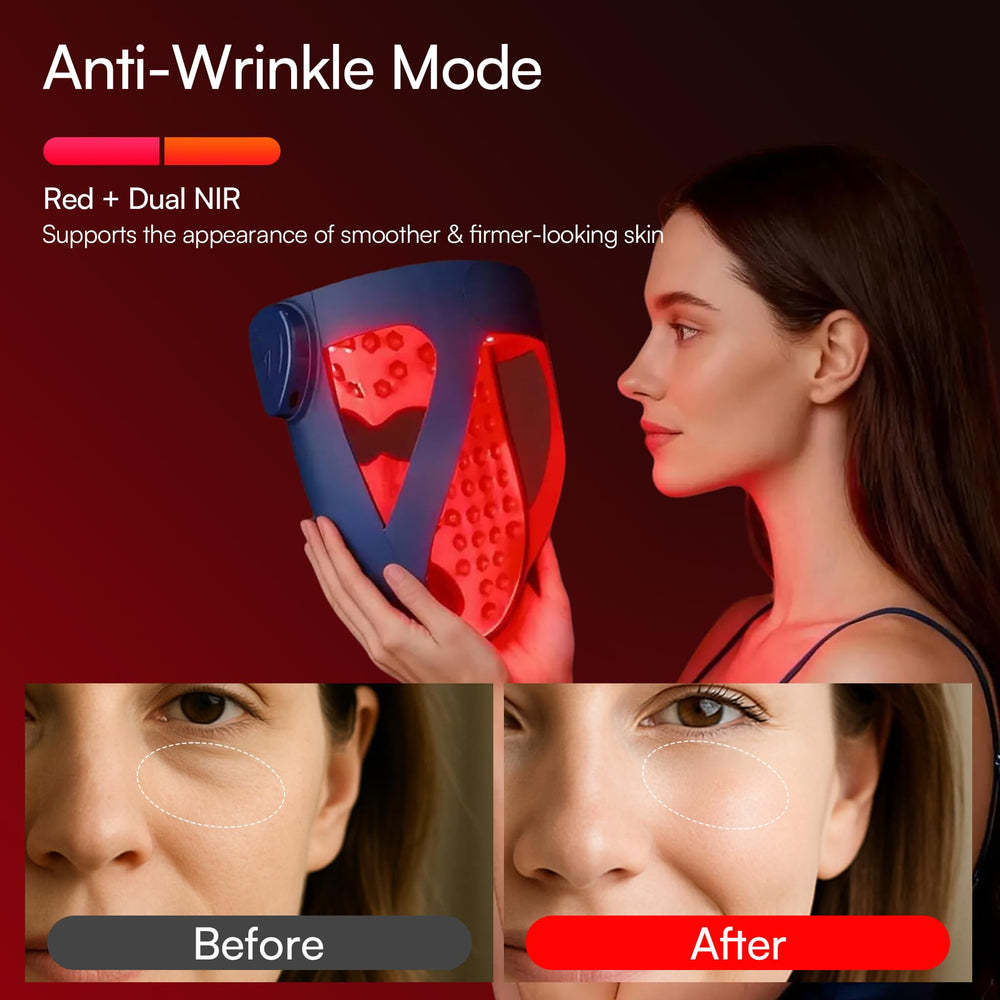 INIA Glow 4D with cooling gel pad helps soothe under-eye puffiness during routine