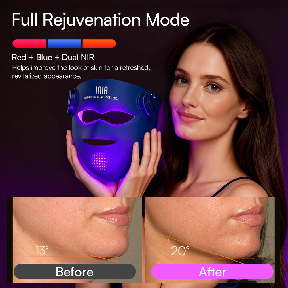 INIA Glow 4D mask suits home and travel skincare routines