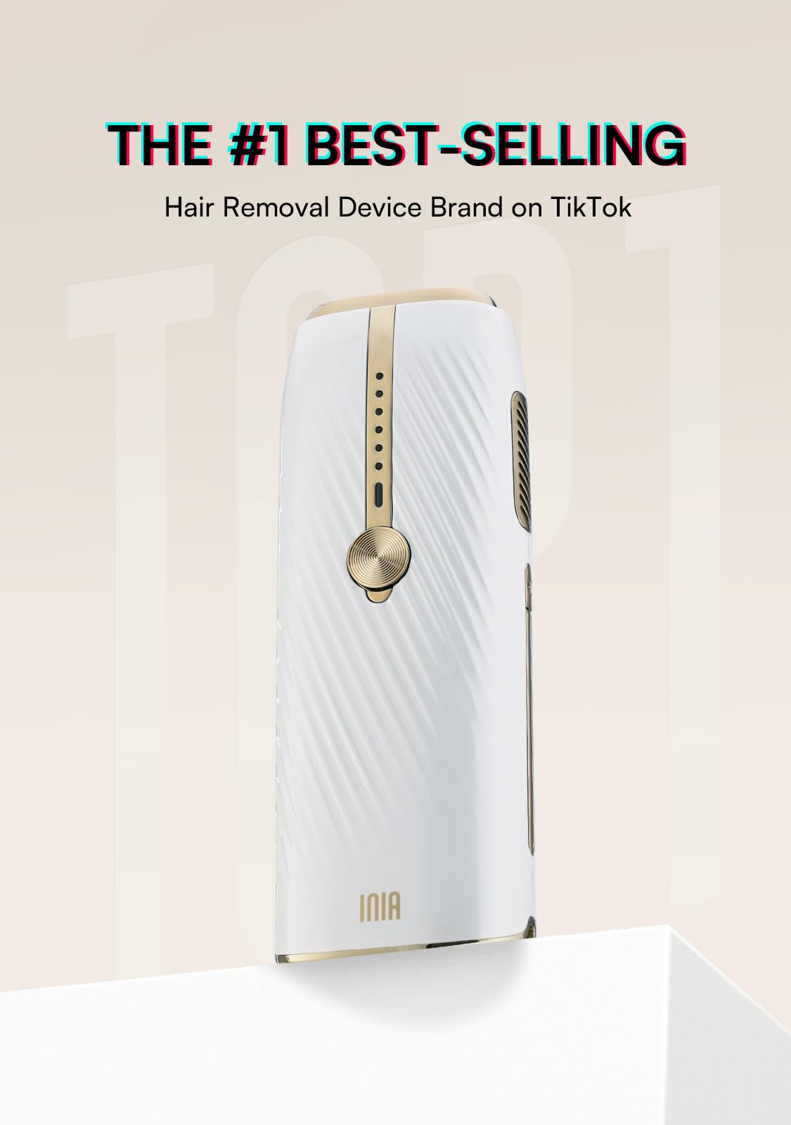 INIA HAUTE ice-cooling head protecting skin during treatment