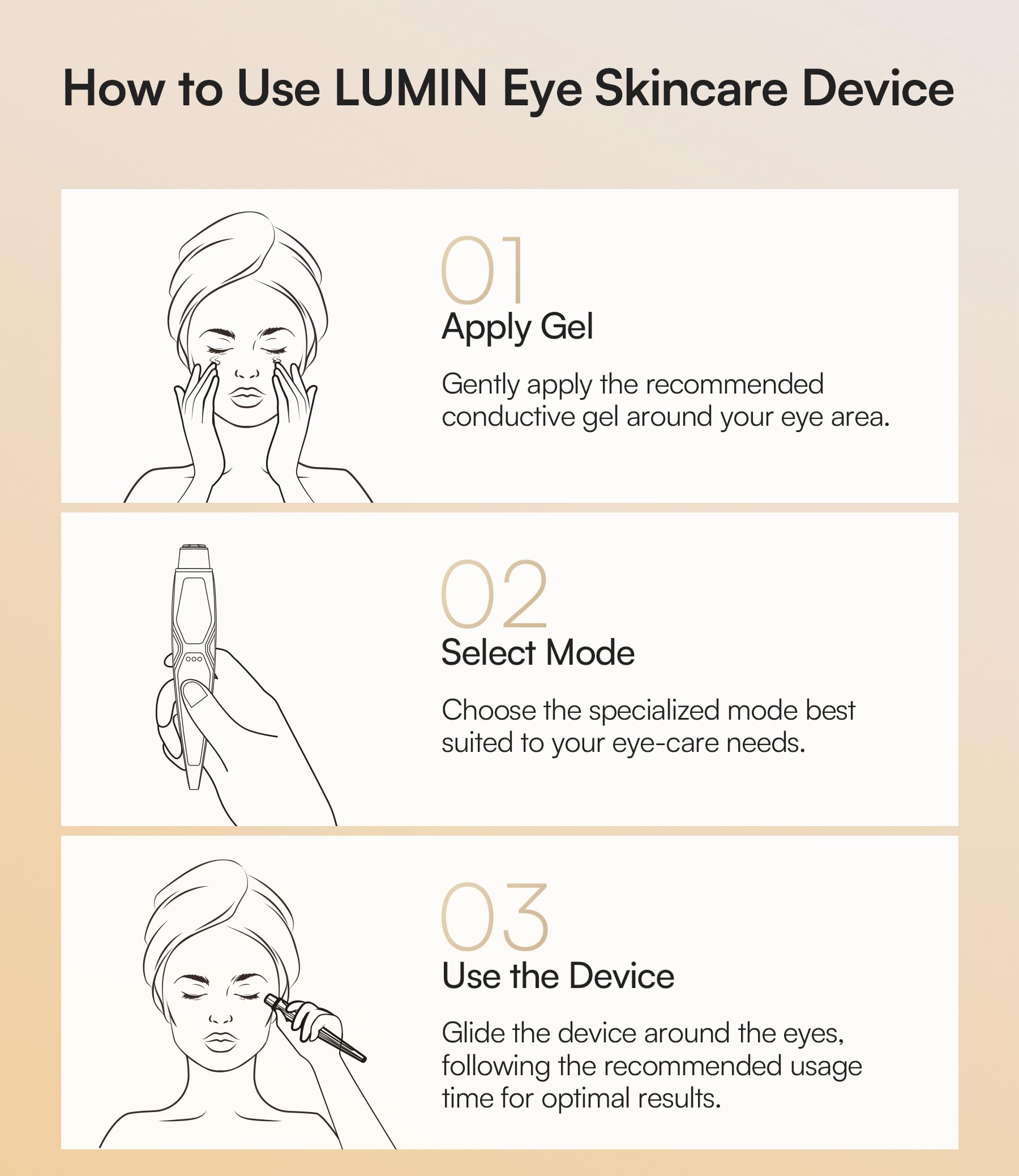 INIA LUMIN compact tool fits into daily skincare routine.