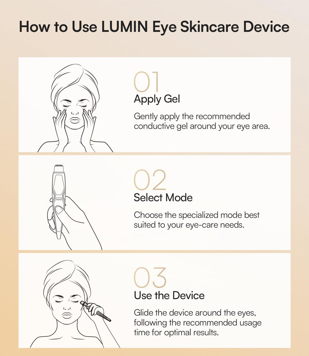 INIA LUMIN compact tool fits into daily skincare routine.
