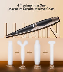 INIA LUMIN wireless design enables cordless eye care on the go.