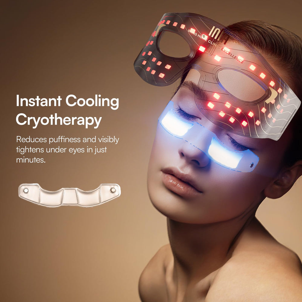 INIA dual-wavelength 630-850nm light promotes deeper renewal around the eye area