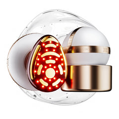 INIA SPHERA red LED light glow for radiant at-home skin care