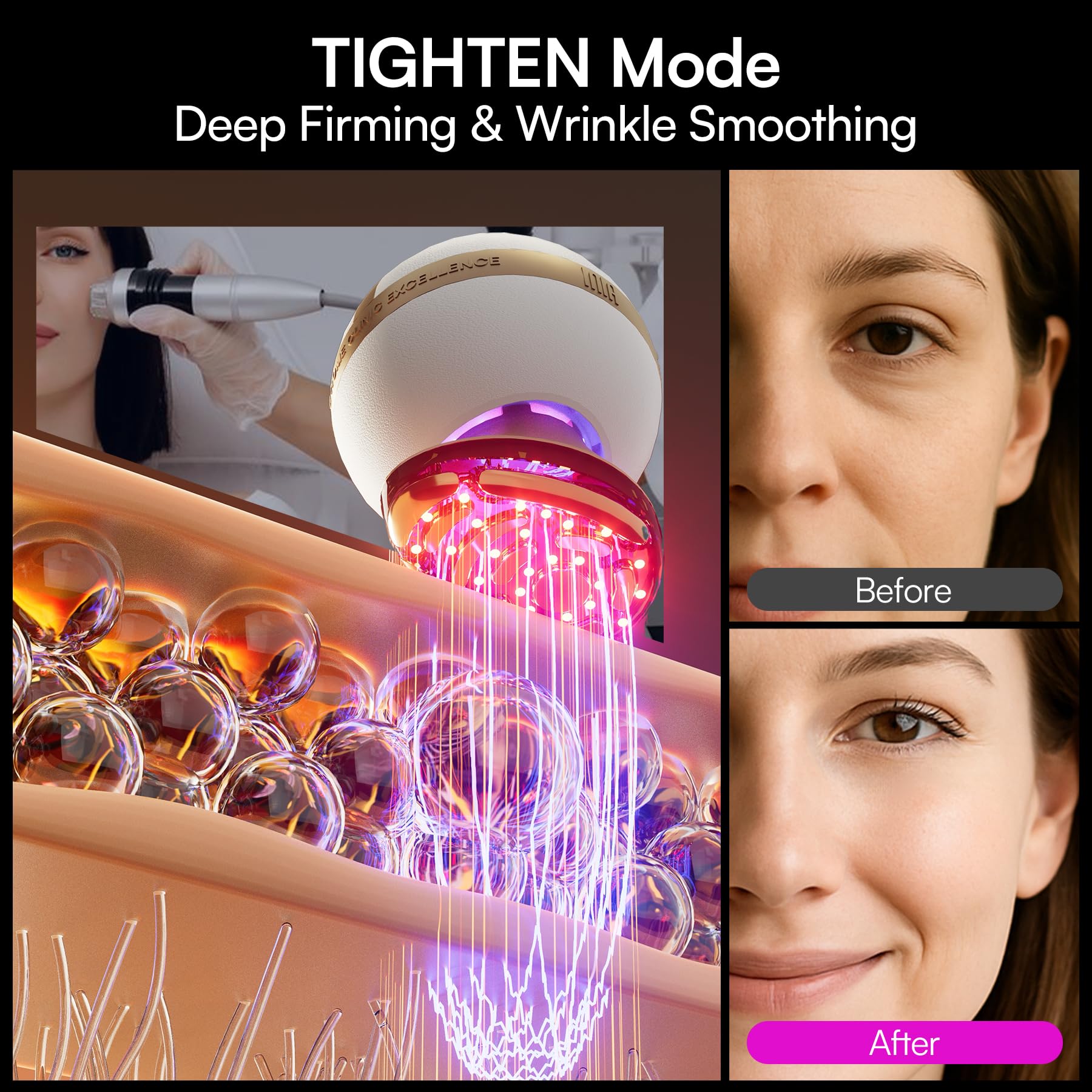 INIA SPHERA vibration massage delivers a relaxing spa-like feel