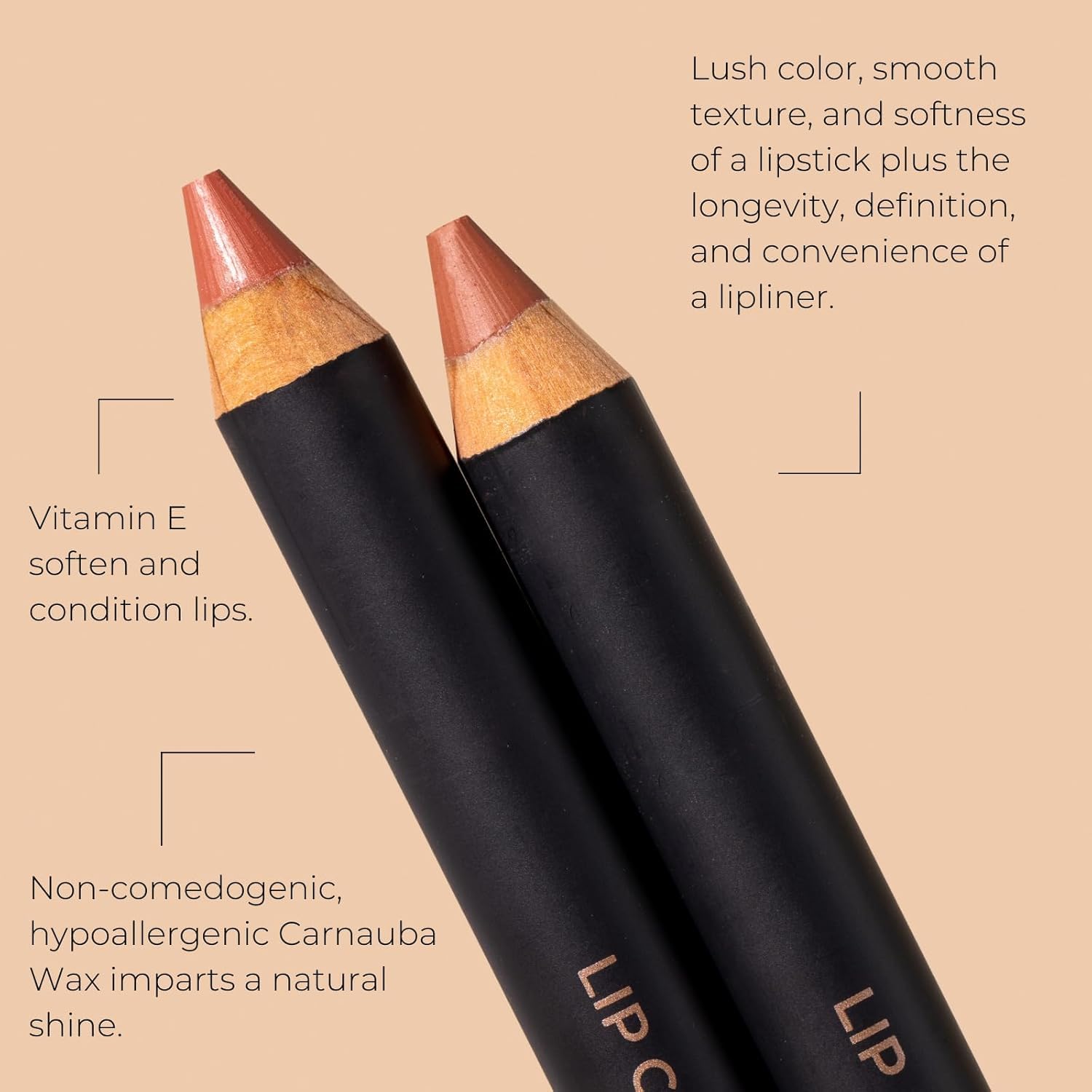 INIKA Lipstick Crayon Nude Satin Finish for everyday neutral lips.