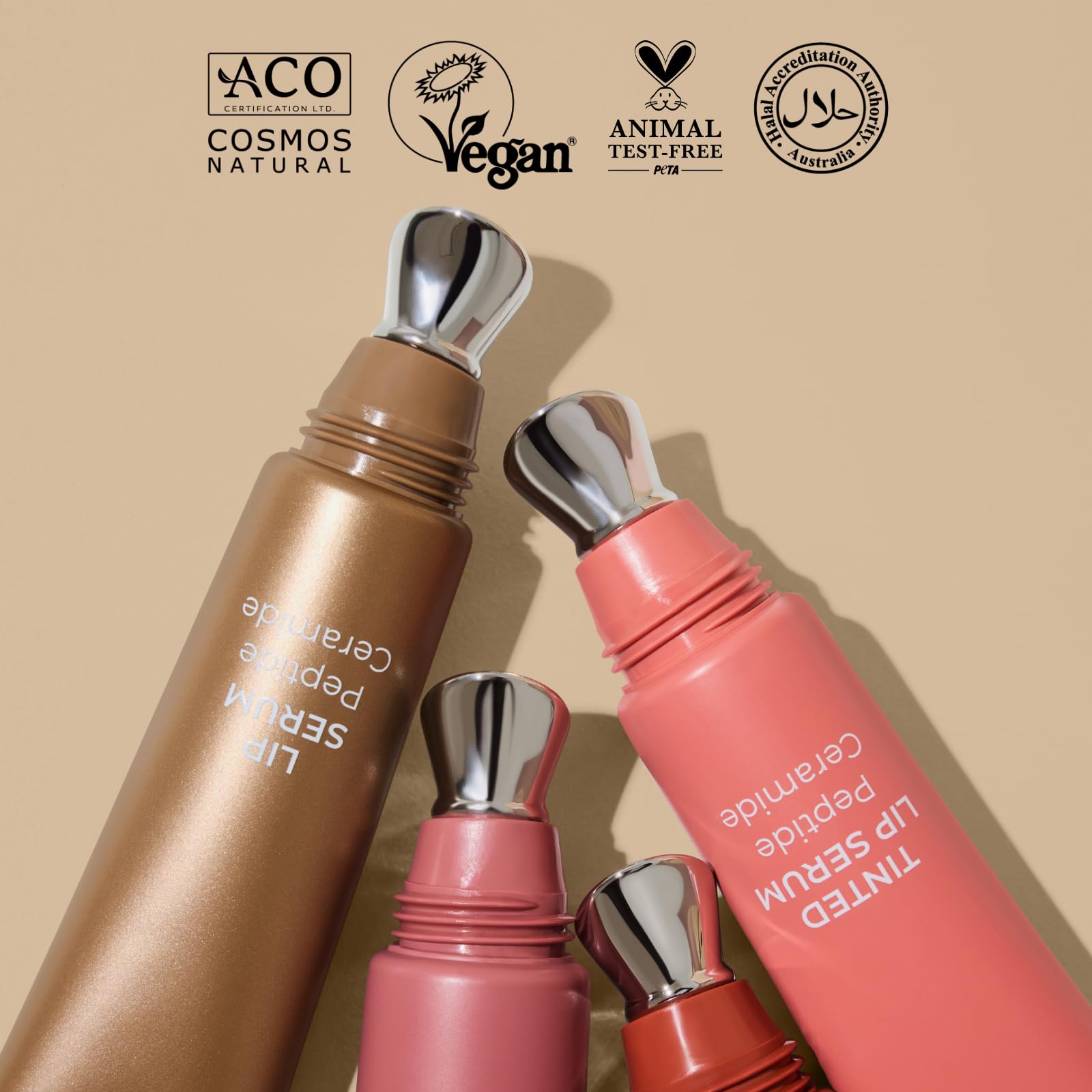 INIKA Organic Lip Serum sugarcane-tube packaging supports sustainability