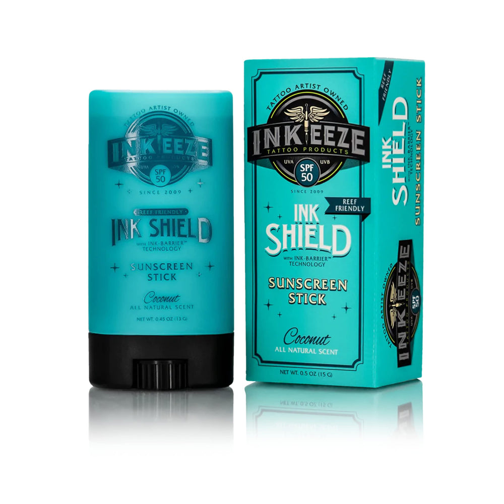 INK-EEZE packaging in recyclable sugarcane resin highlighting eco-friendly design