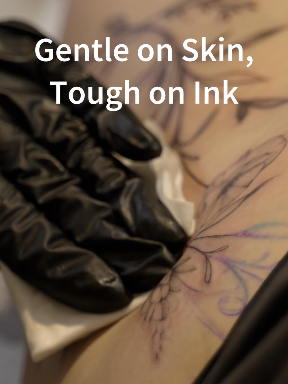 Ink Permanent CleanSkin wipes made with natural ingredients.