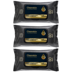 Ink Permanent CleanSkin wipes in a tub front for easy tattoo cleaning.