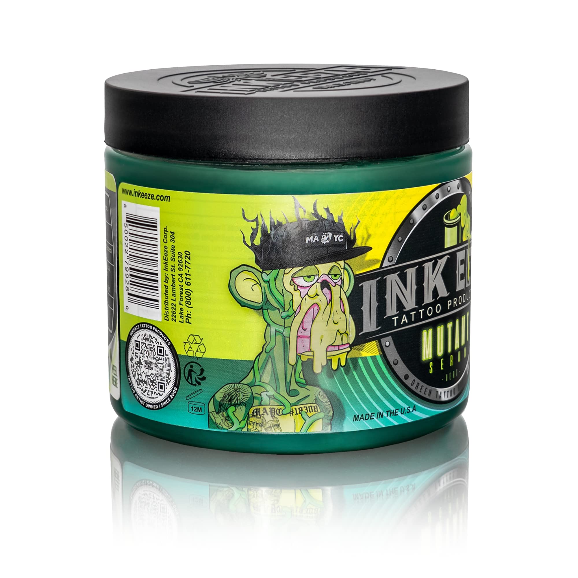 16oz Mutant Serum container signals value and long-lasting use.