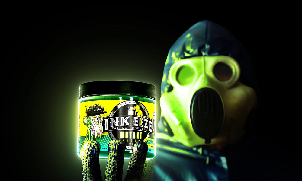 INK-EEZE Mutant Serum NFT packaging conveys limited edition value and artwork.