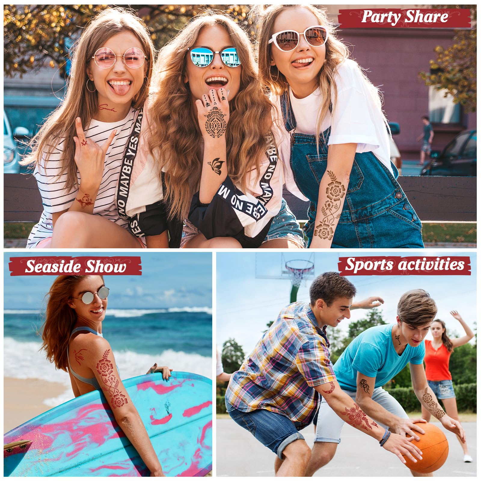 InkForge party festival look ideal for weddings, birthdays, concerts and night outs.