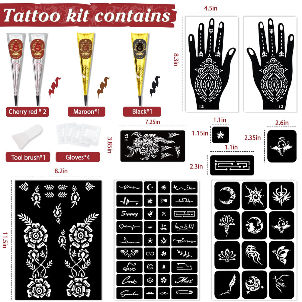 InkForge tattoo-patterns templates display 51 designs for versatile body art.