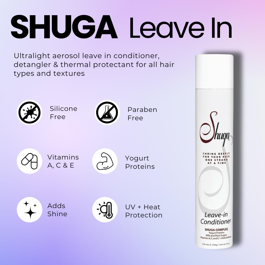 Inkursive Shuga Leave-In conditioner travel-friendly bottle ideal for trips.