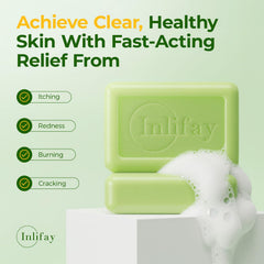 Inlifay antifungal soap after-workout cleansing for balanced skin.
