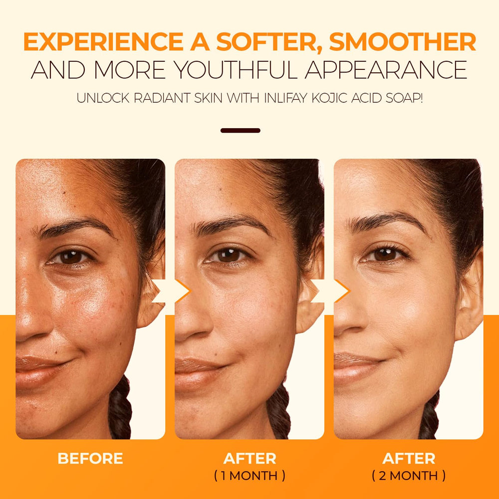 Inlifay Daily cleanser for face and body in morning and night routines.